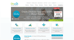 Desktop Screenshot of dbvisit.com